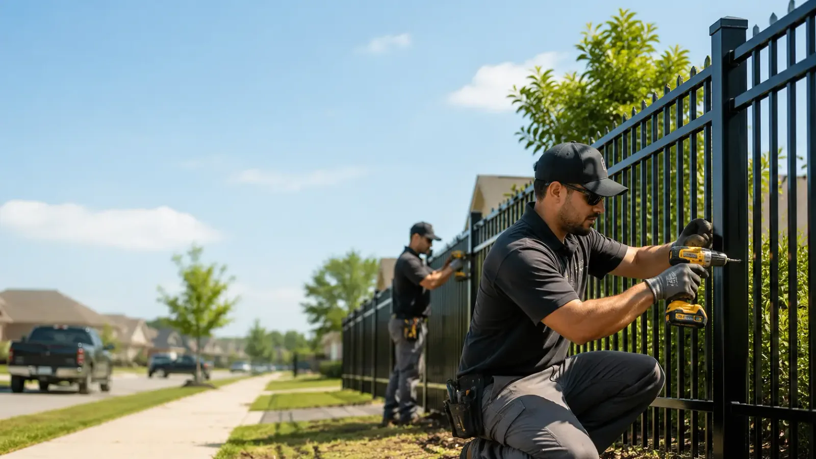 Metal Fence Installation in Old Saybrook, CT